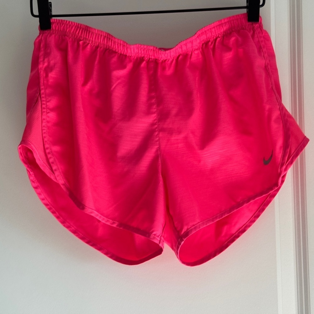 Nike Women's‎ Athletic Running Shorts - Bright Pink